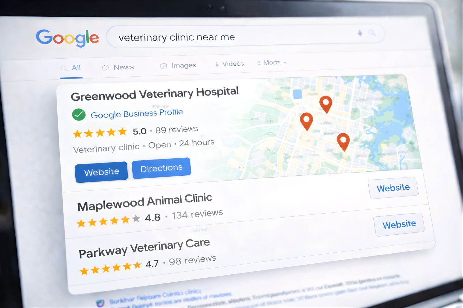 SEO for veterinary clinics