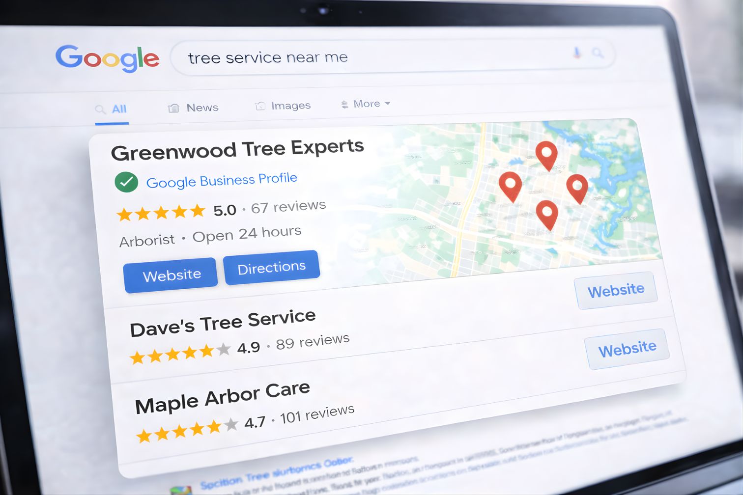 SEO for tree service companies