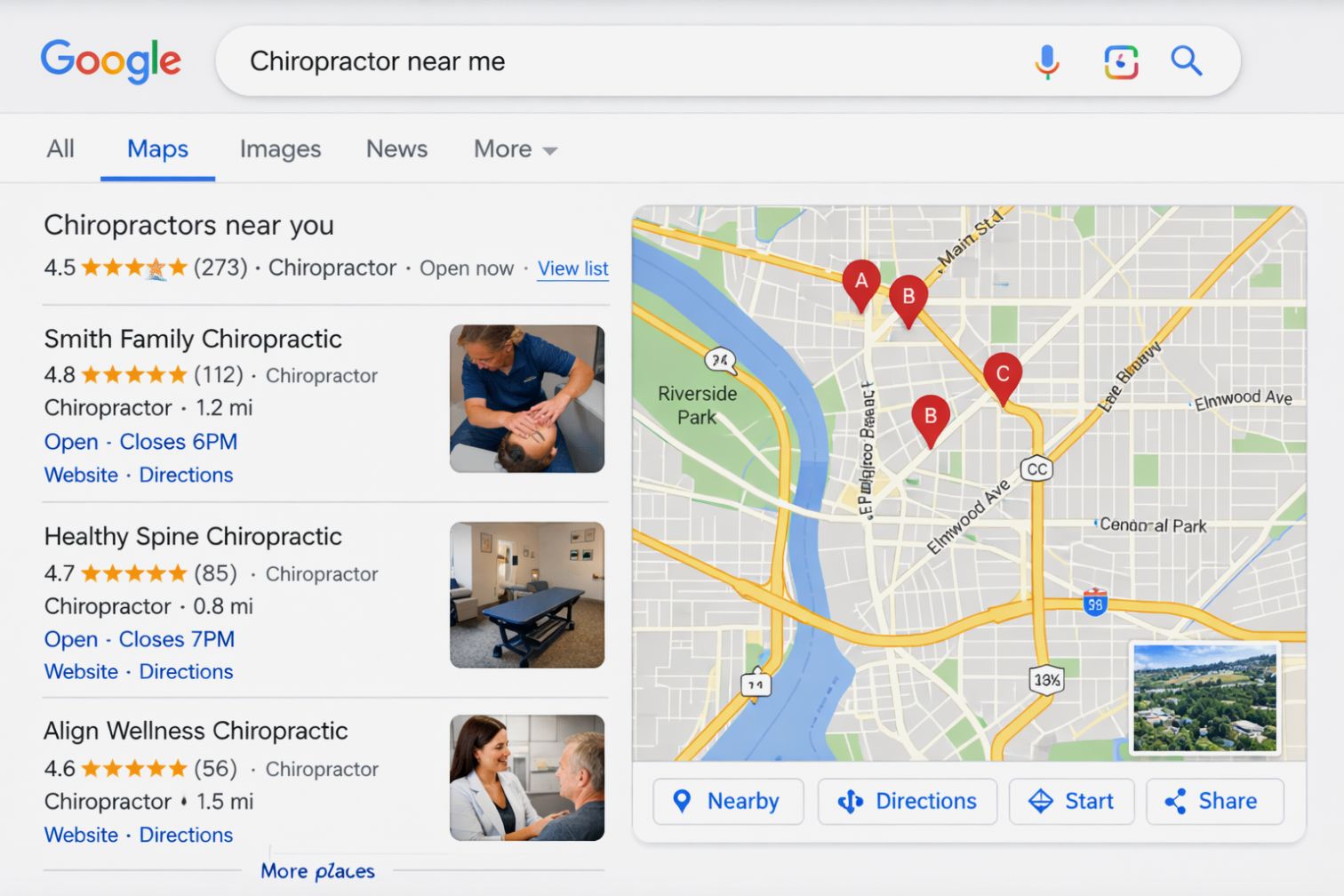 SEO for chiropractors