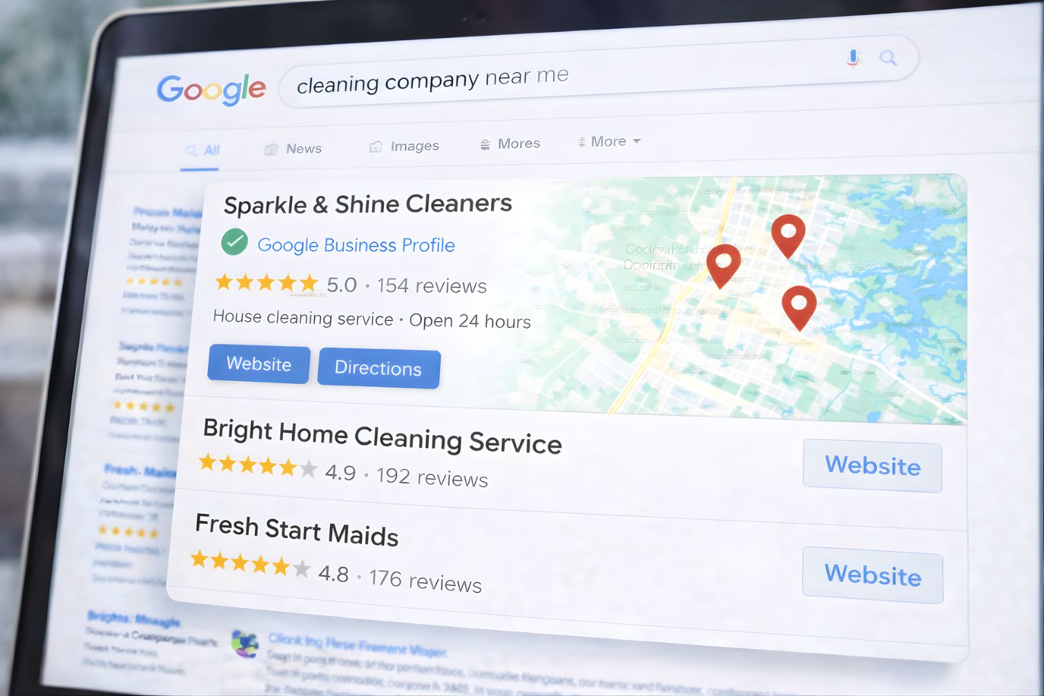 SEO for cleaning services