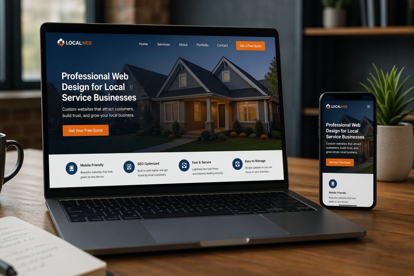 Free website development for local businesses