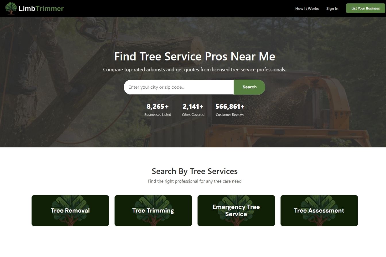 Limb Trimmer website