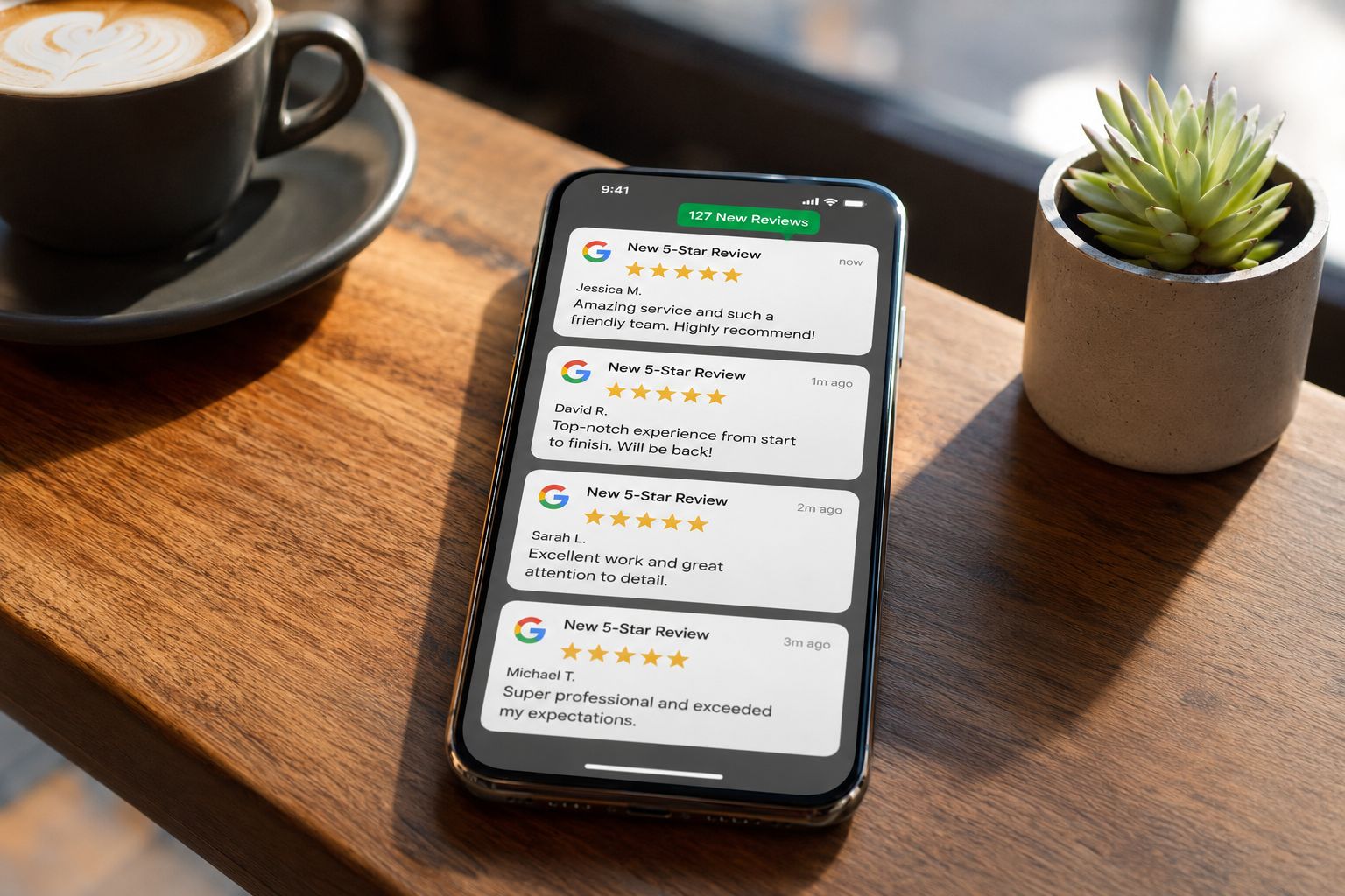 Google review automation service